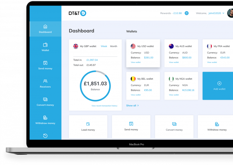Personal Users – DT&T Accounts